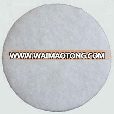 Round or square cosmetic cotton pad