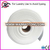 Jumbo Roll Disposable Nonwoven Fabric For Laundry Use Catch Color Avoid Dye