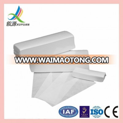 Beauty Salon Hair Removal Depilatory Nonwoven Polyester Wax Strips