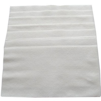 Disposable spunalce nonwoven 100% bamboo hair salon towel