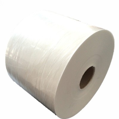 Nonwoven fabric raw material roll for medical alcohol wipes